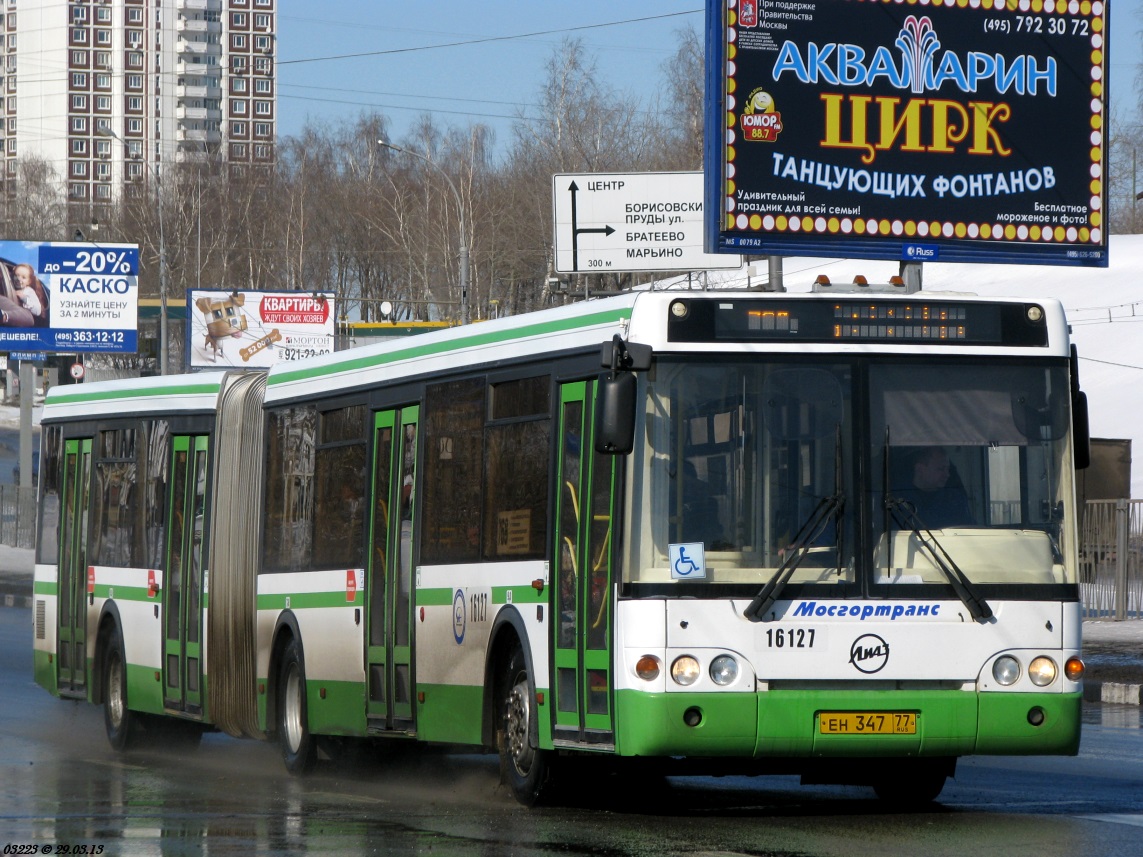 Moscow, LiAZ-6213.20 # 16127