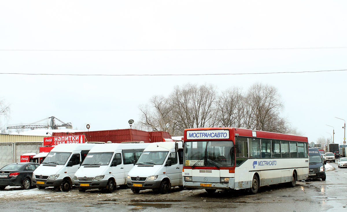 Khimki, Mercedes-Benz O405 №: 0658; Khimki — The final station and the ring