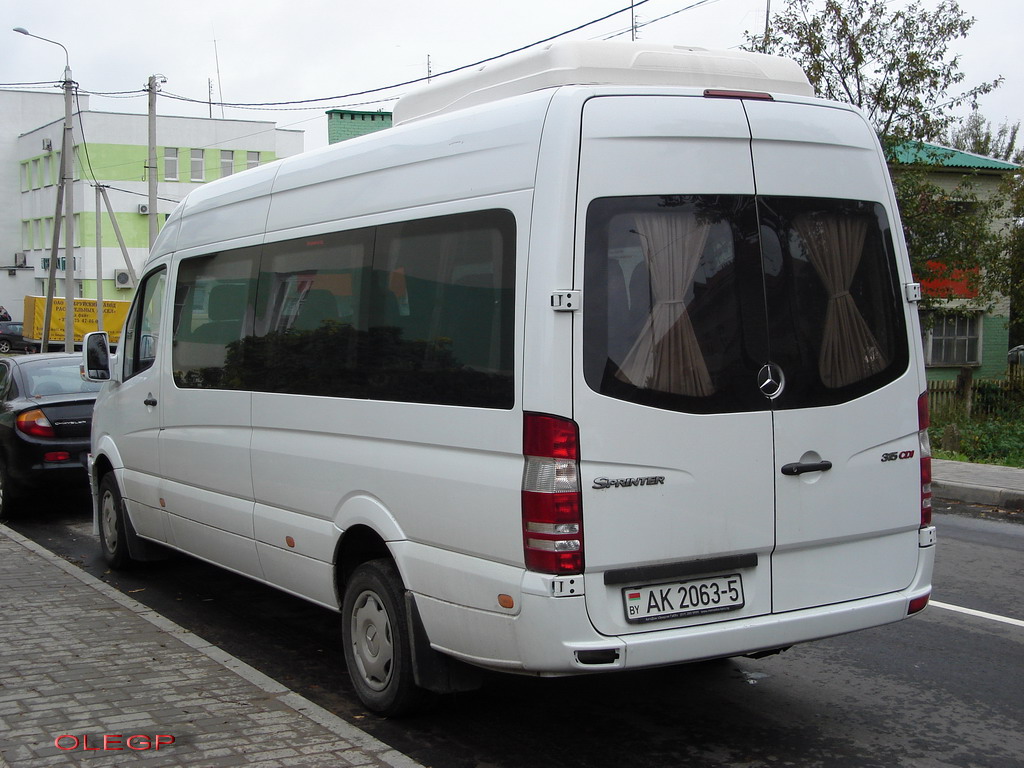 Minsk, Rent Bus AO156-02 (MB Sprinter 315CDI) №: АК 2063-5