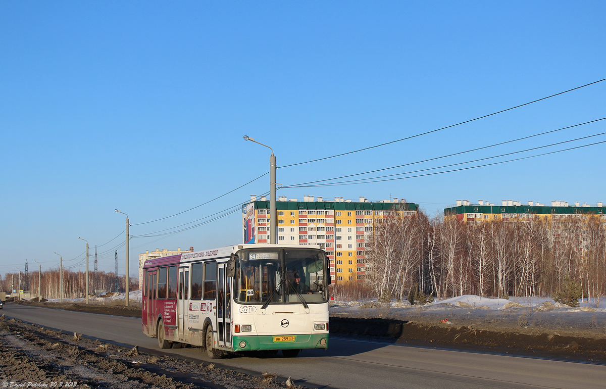 Chelyabinsk, LiAZ-5256.26 # 5710