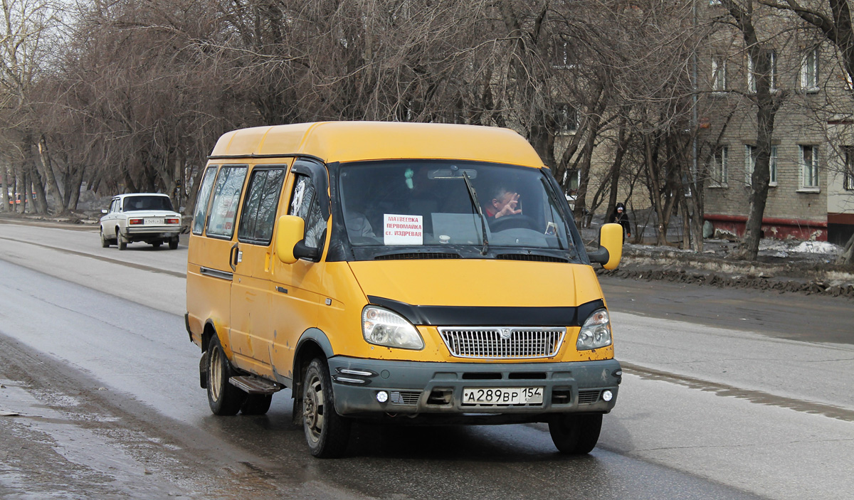 Новосибирск, ГАЗ-322132 № А 289 ВР 154