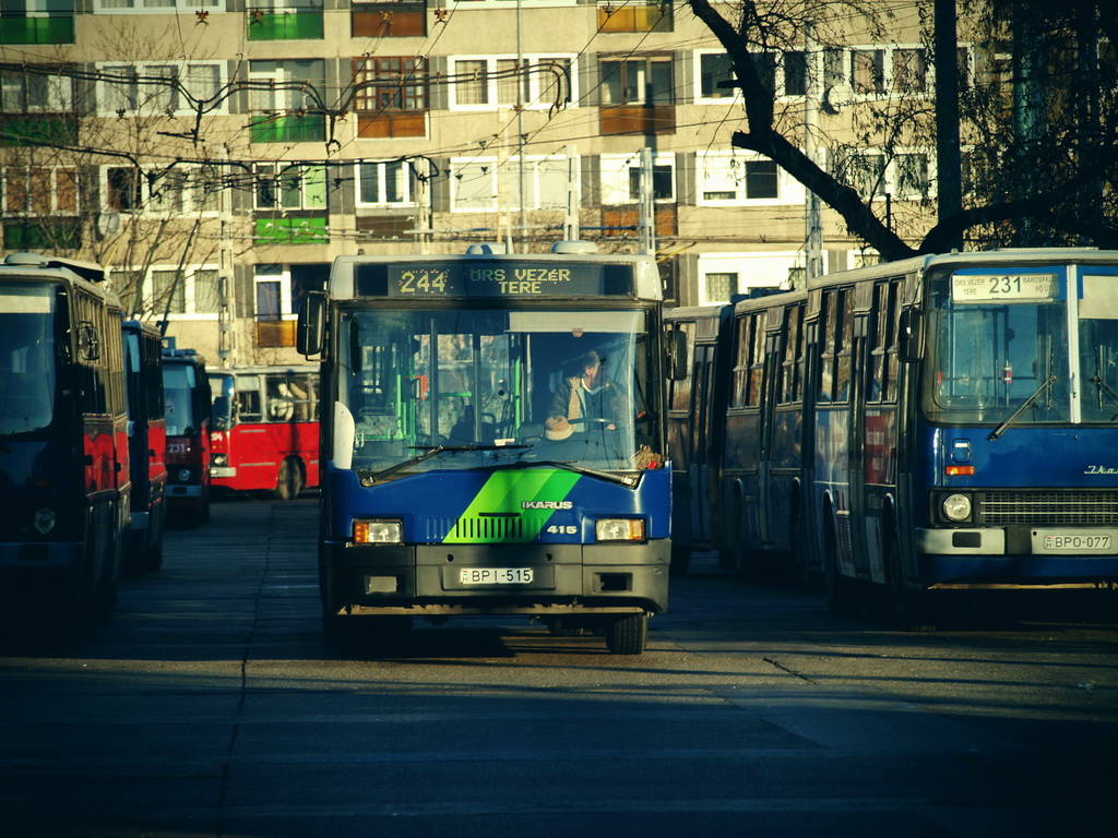 Budapest, Ikarus 415.04 # 15-15; Ungarn, other — Miscellaneous photos