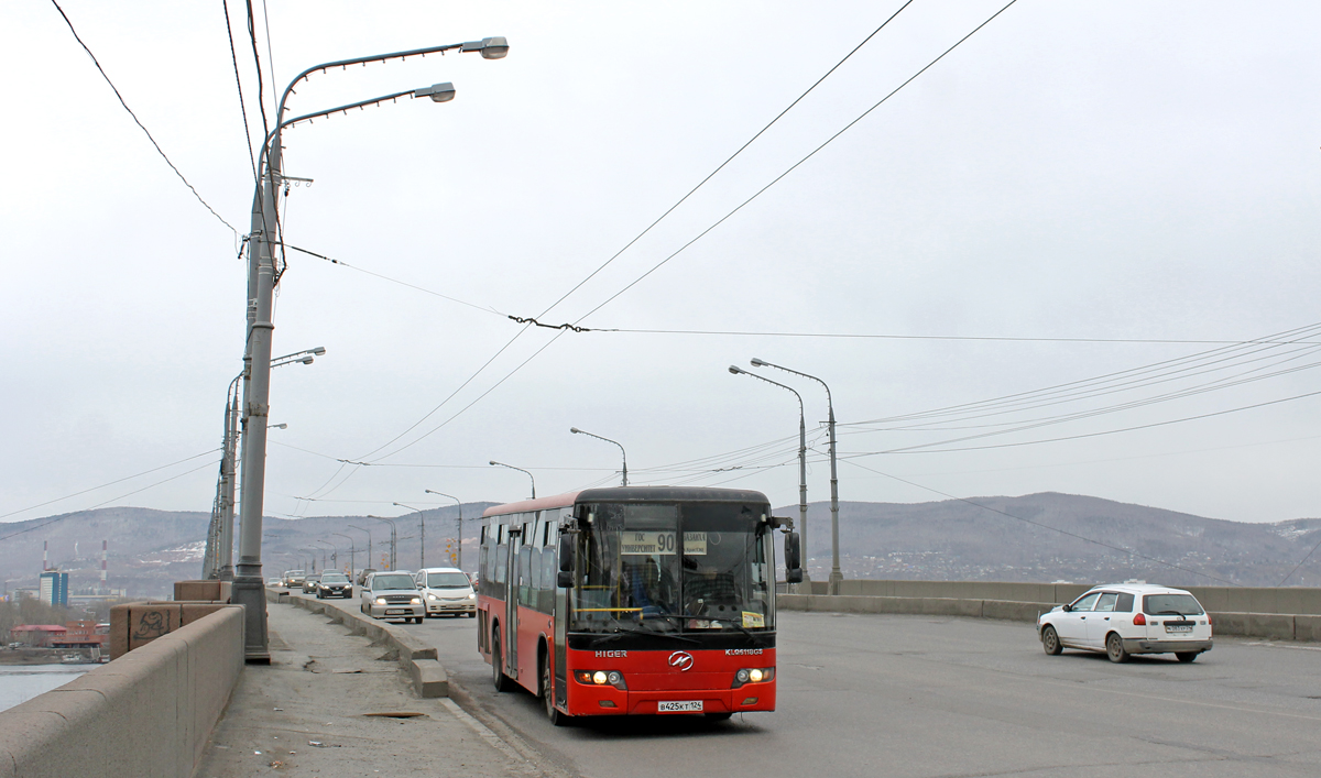 Krasnoyarsk, Higer KLQ6118GS # В 425 КТ 124