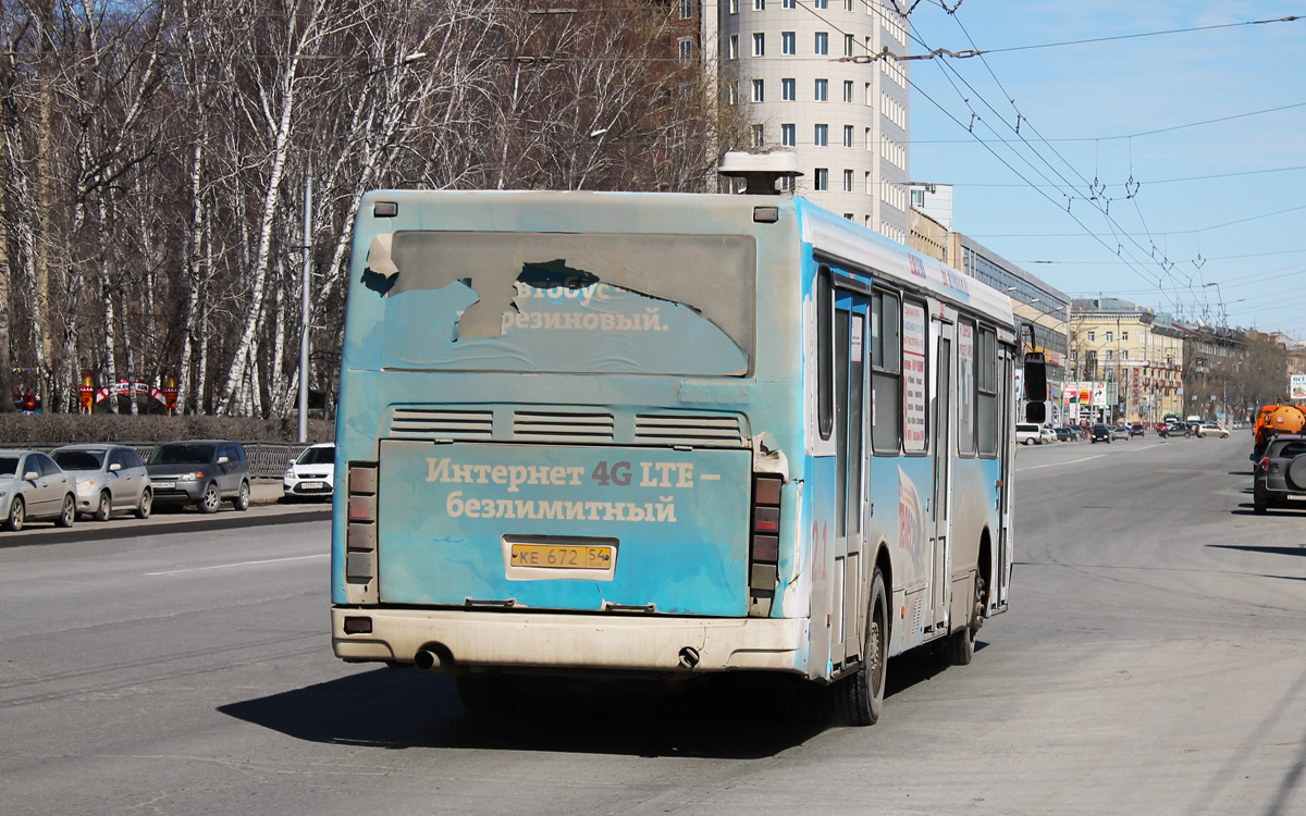Новосибирск, ЛиАЗ-5256.45 № КЕ 672 54