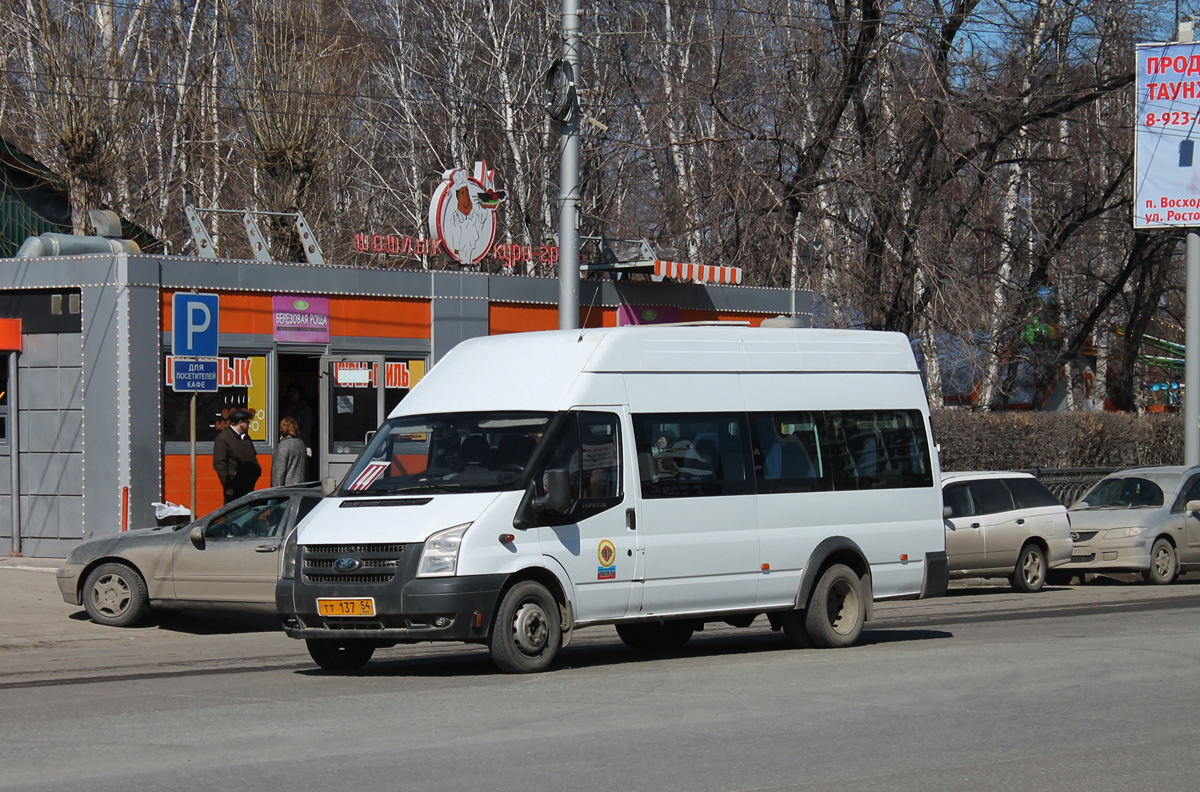Novosibirsk, Nizhegorodets-222702 (Ford Transit) # ТТ 137 54