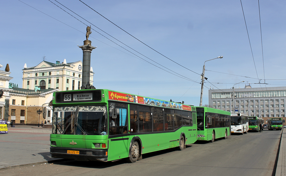Krasnoyarsk, MAZ-103.075 # ЕВ 672 24