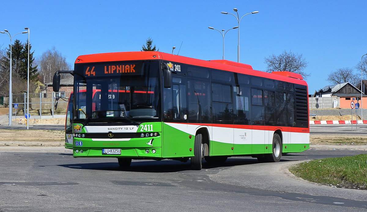 Lublin, Autosan Sancity M12LF №: 2411