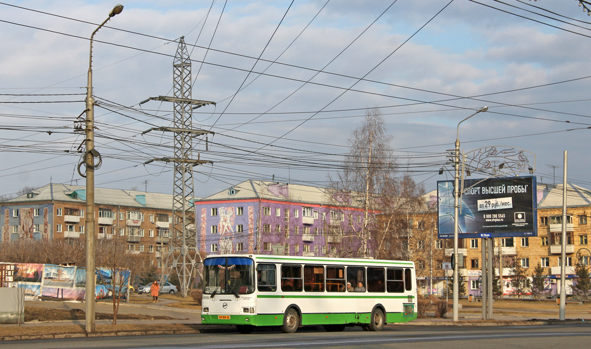 Krasnoyarsk, LiAZ-5256.26 # ЕК 354 24