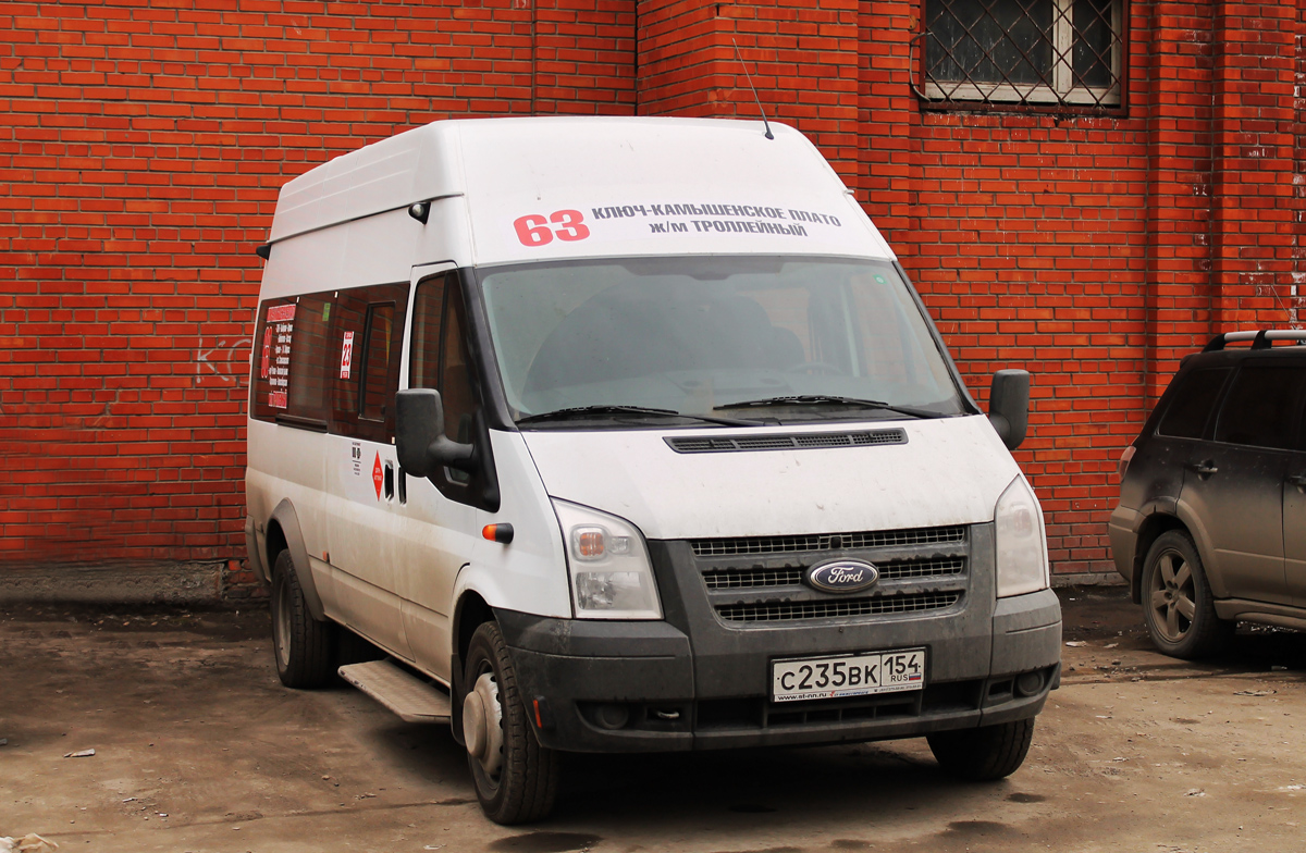 Novosibirsk, Nizhegorodets-222709 (Ford Transit) # С 235 ВК 154
