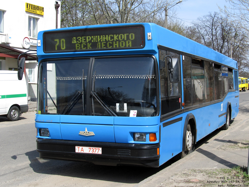 Bobruysk, MAZ-103.065 nr. 207