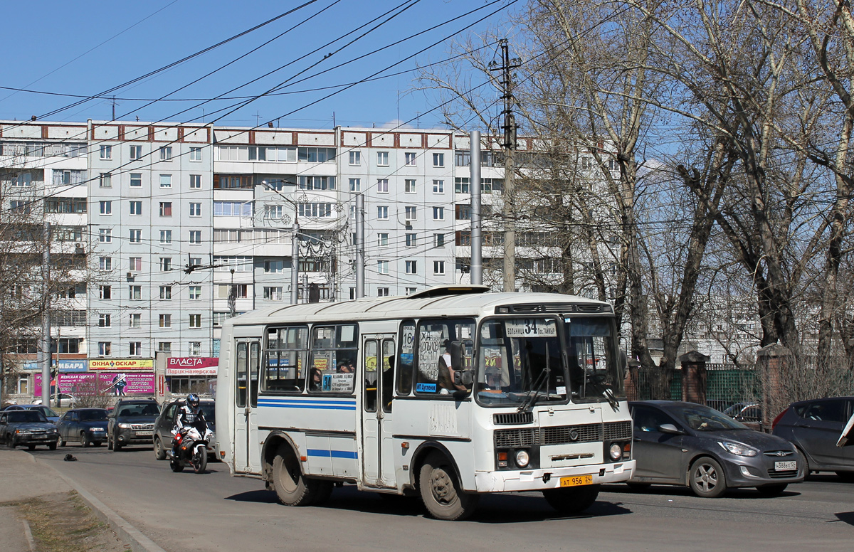 Krasnoyarsk, PAZ-32054 (40, K0, H0, L0) nr. АТ 956 24