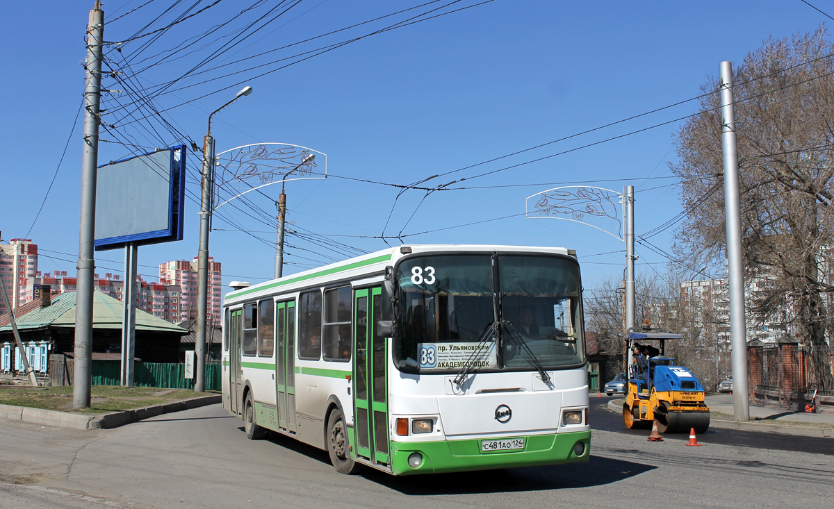 Krasnoyarsk, LiAZ-5256.45 № С 481 АО 124