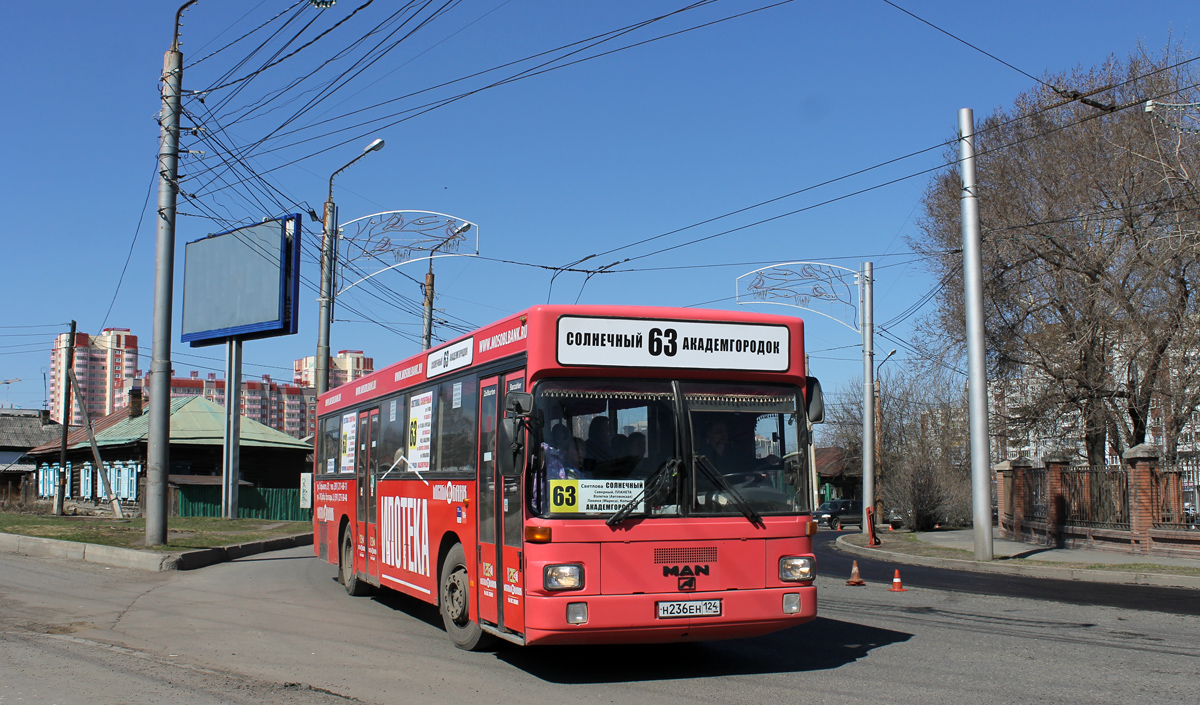 Krasnoyarsk, MAN SL202 # Н 236 ЕН 124