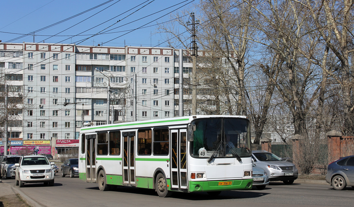 Krasnoyarsk, LiAZ-5256.26 # ЕК 356 24