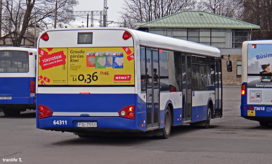 Riga, Solaris Urbino II 12 No. 64311