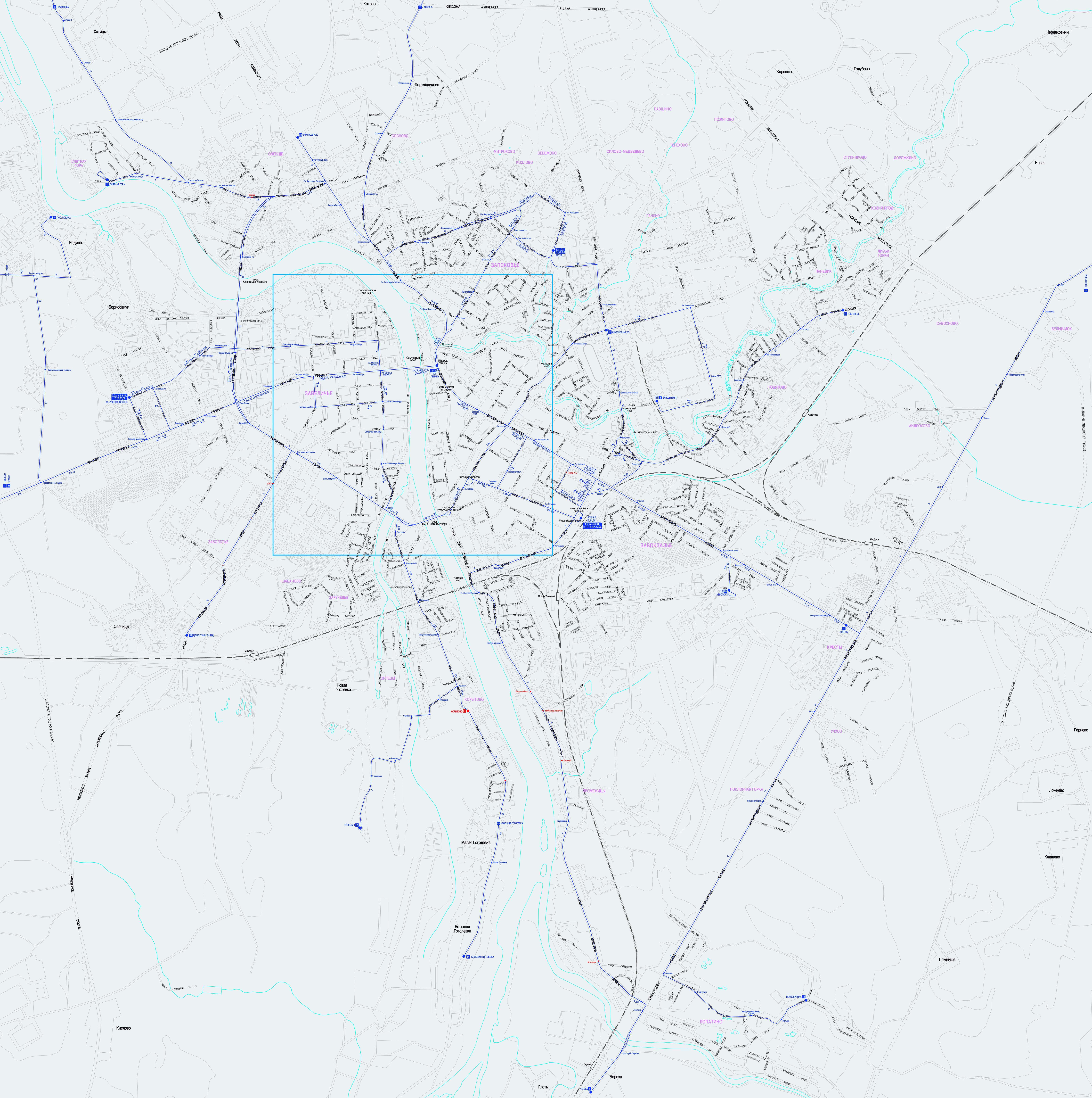 Pskov — Maps