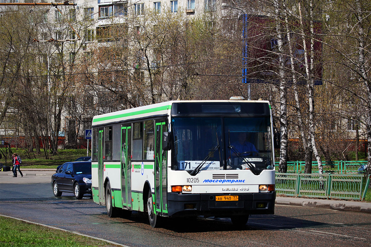 Moscow, Ikarus 415.33 # 10205