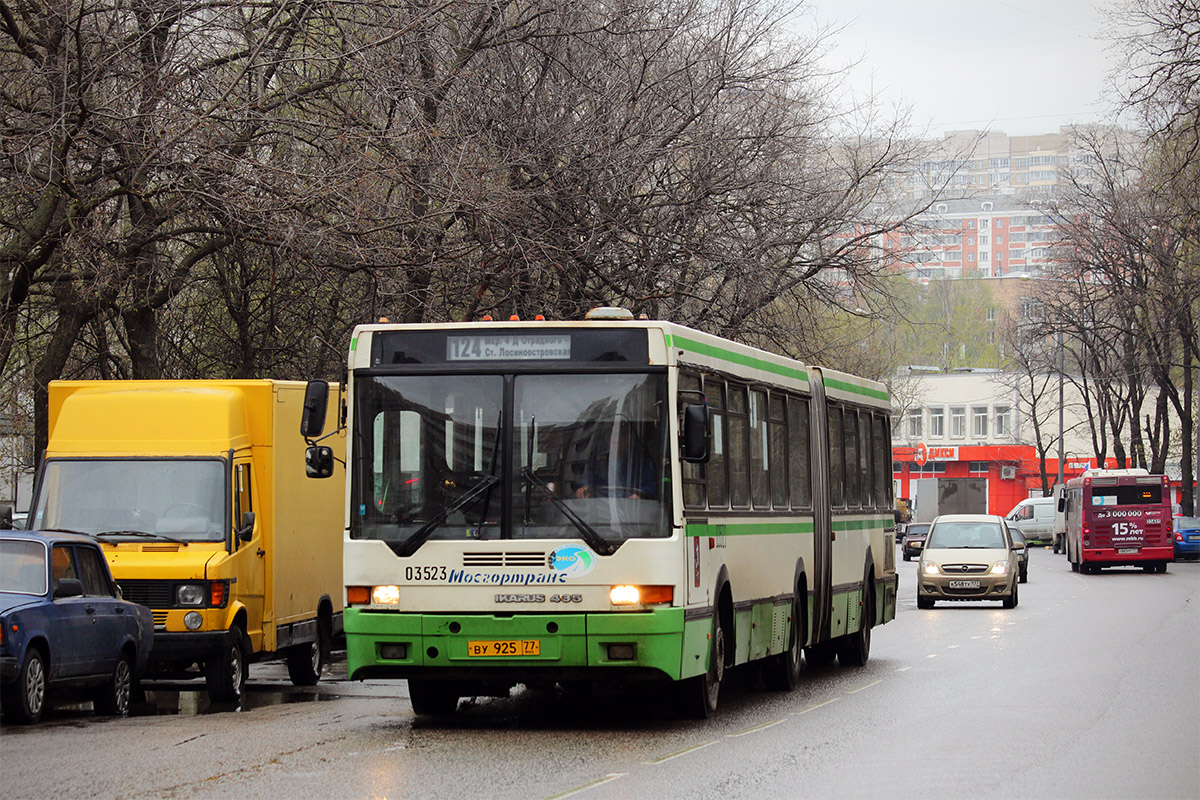Moscow, Ikarus 435.17A # 03523