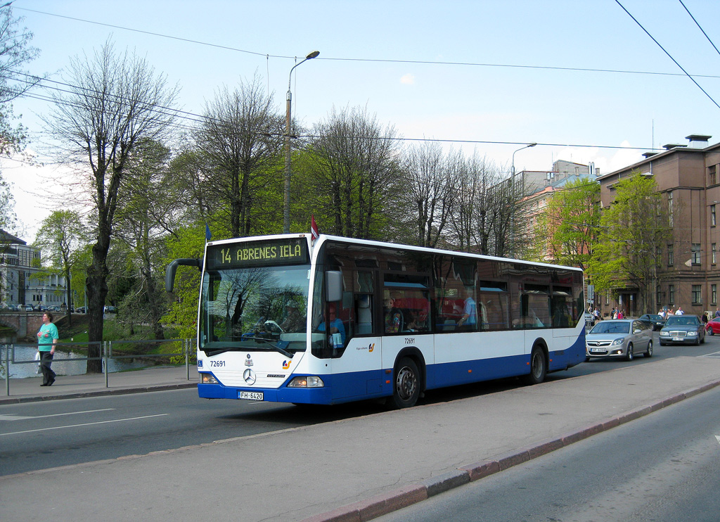 Riga, Mercedes-Benz O530 Citaro № 72691