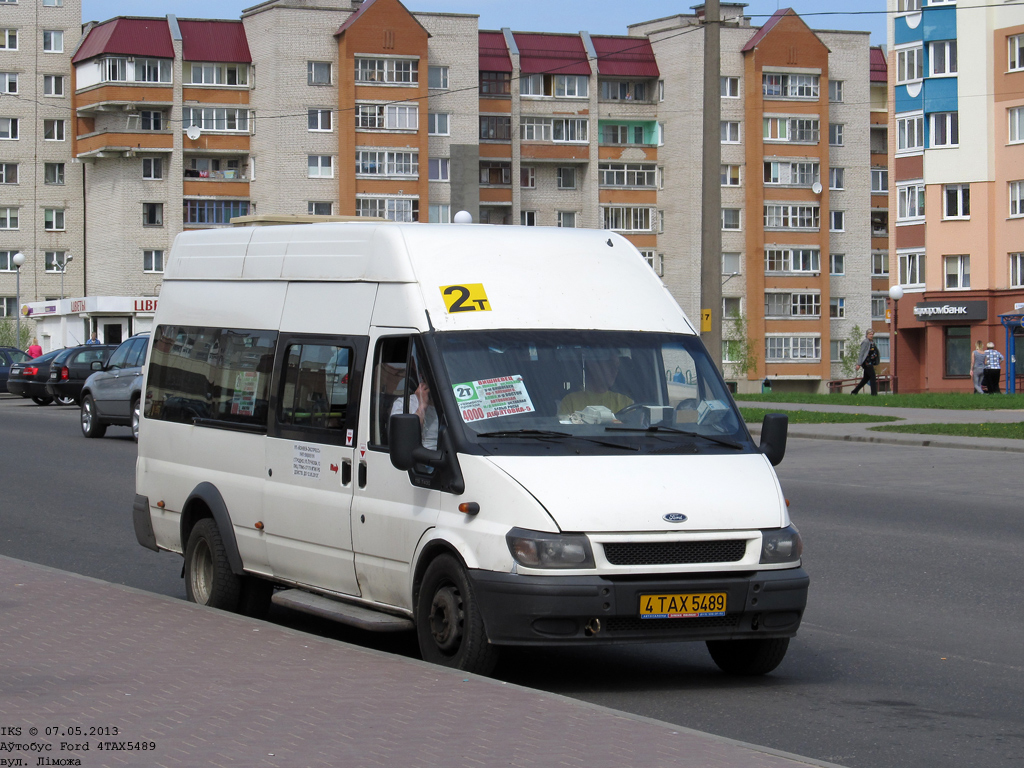 Grodna, Samotlor-NN-3236 Avtoline (Ford Transit) nr. 4ТАХ5489