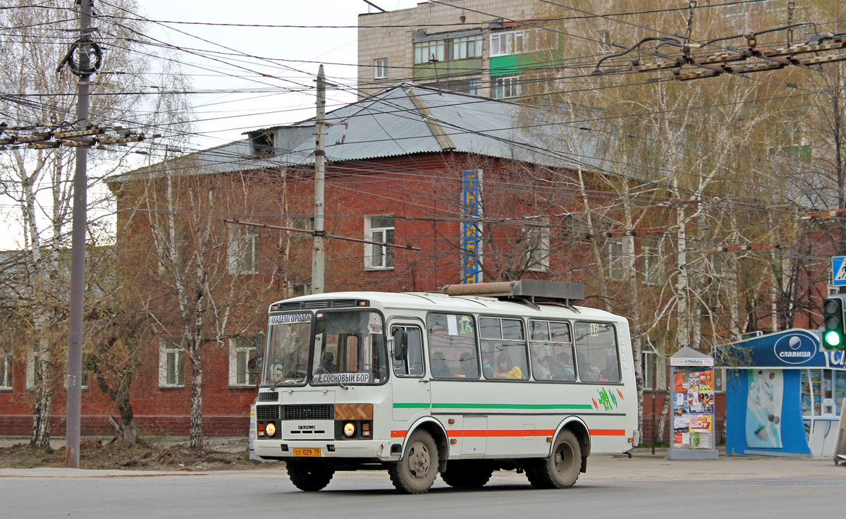 Tomsk, PAZ-32054 (40, K0, H0, L0) # СС 029 70