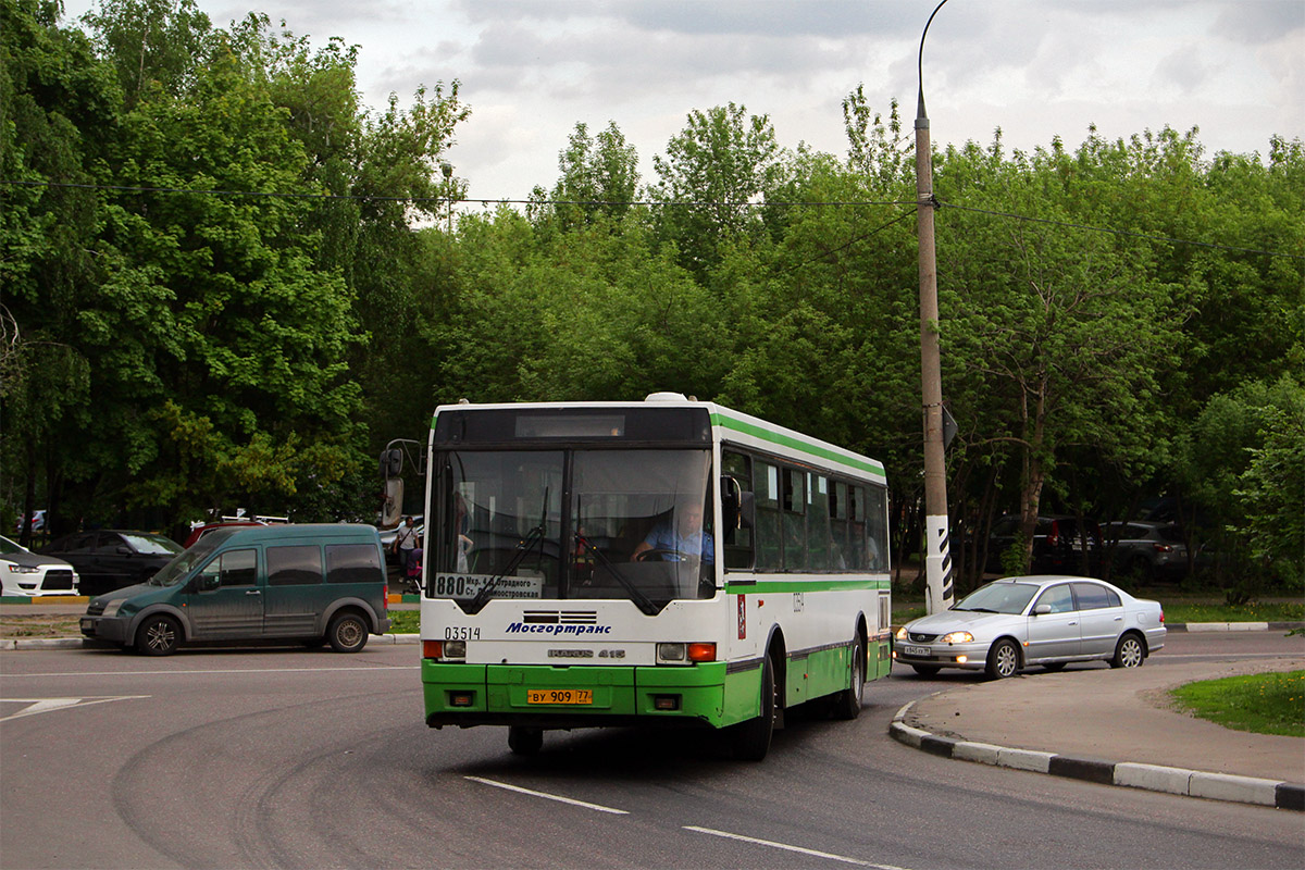 Moscow, Ikarus 415.33 №: 03514