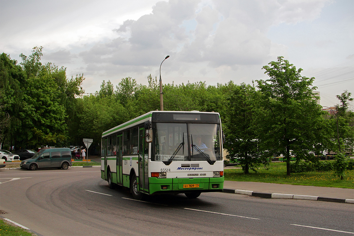 Moscow, Ikarus 415.33 №: 03514
