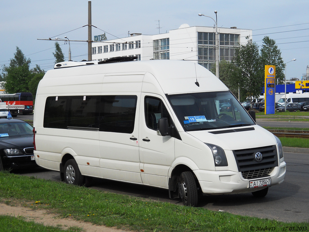 Minsk, Volkswagen Crafter # АІ 7254-7