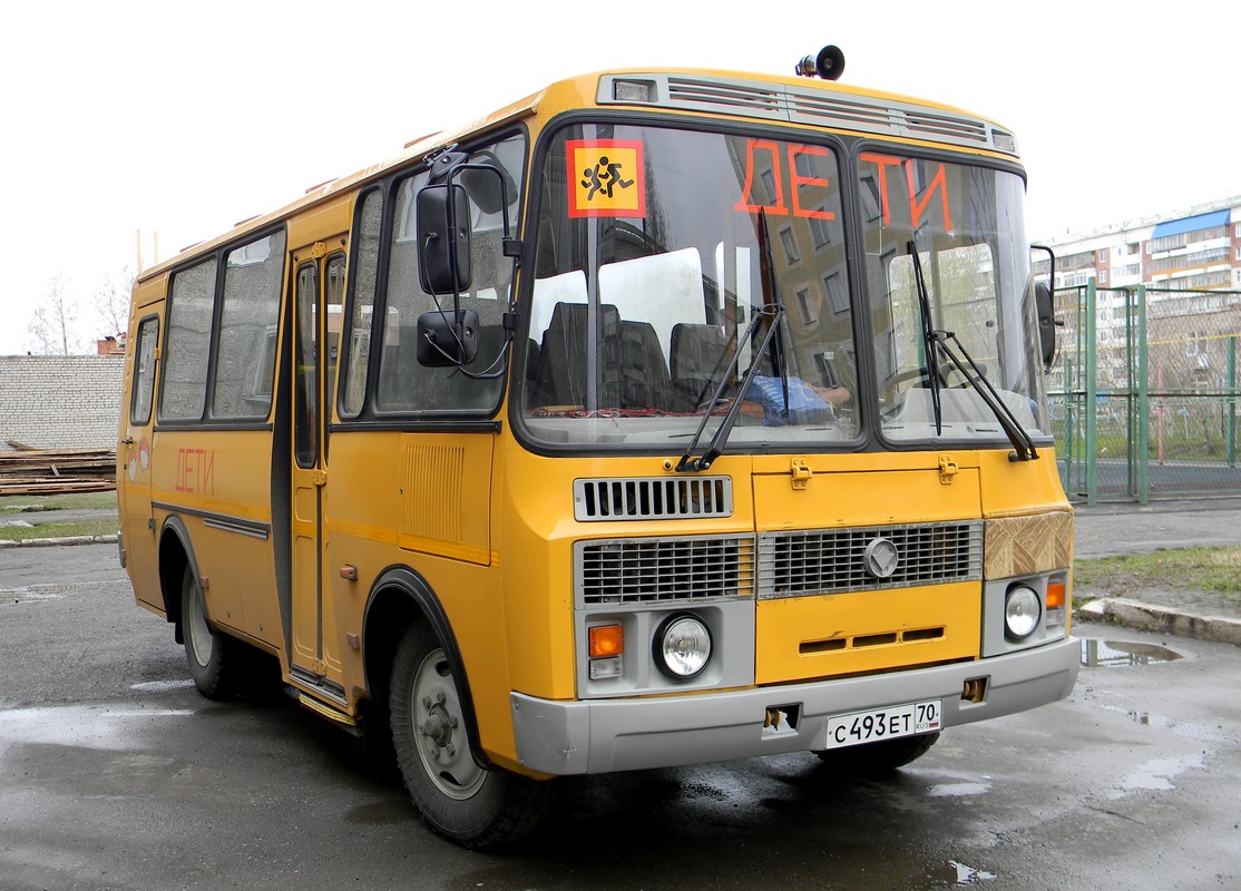Tomsk, PAZ-32053-70 (3205*X) # С 493 ЕТ 70