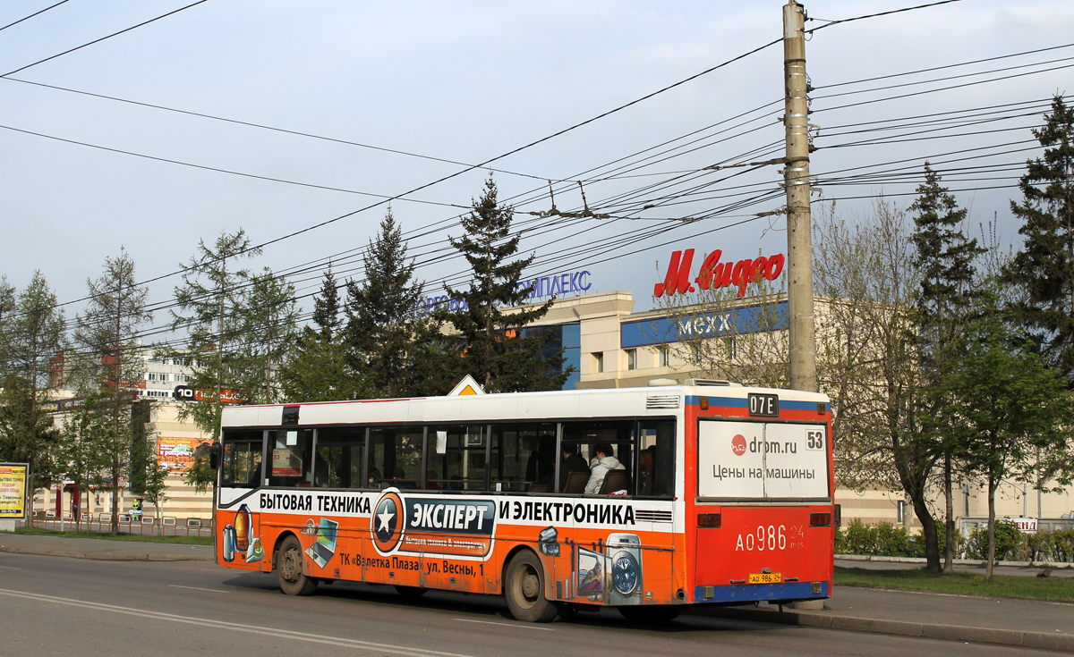 Krasnojarsk, Mercedes-Benz O405 Nr. АО 986 24