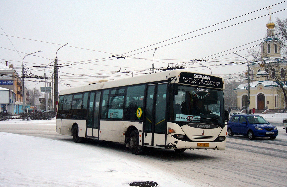 Krasnoyarsk, Scania OmniLink CL94UB 4X2LB # АТ 230 24