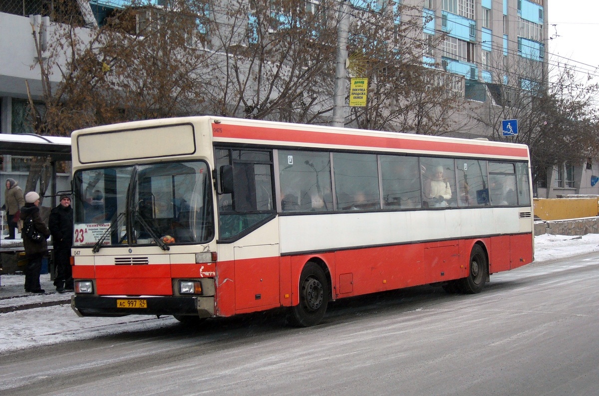 Krasnoyarsk, Mercedes-Benz O405 # АС 997 24
