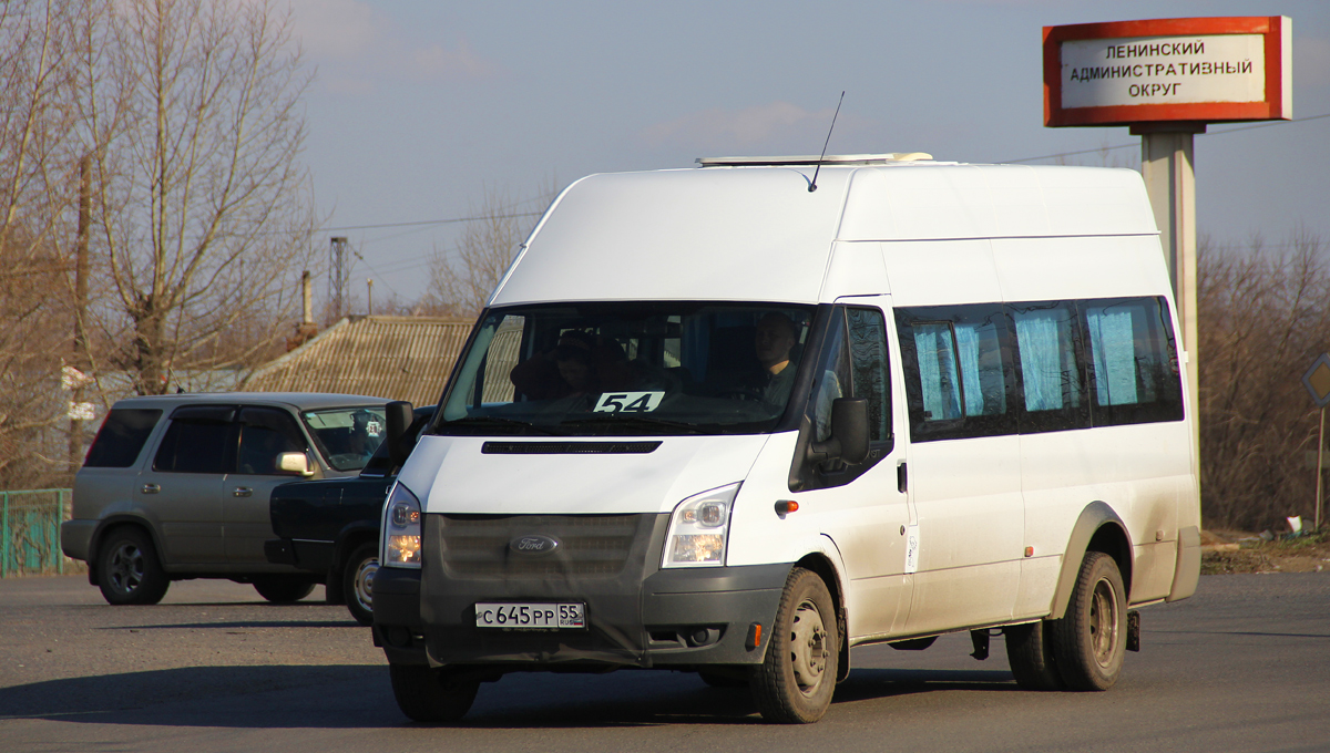 Omsk, Ford Transit # С 645 РР 55