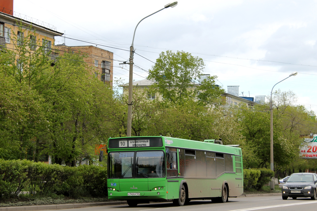 Krasnoyarsk, MAZ-103.476 No. С 742 ЕР 124