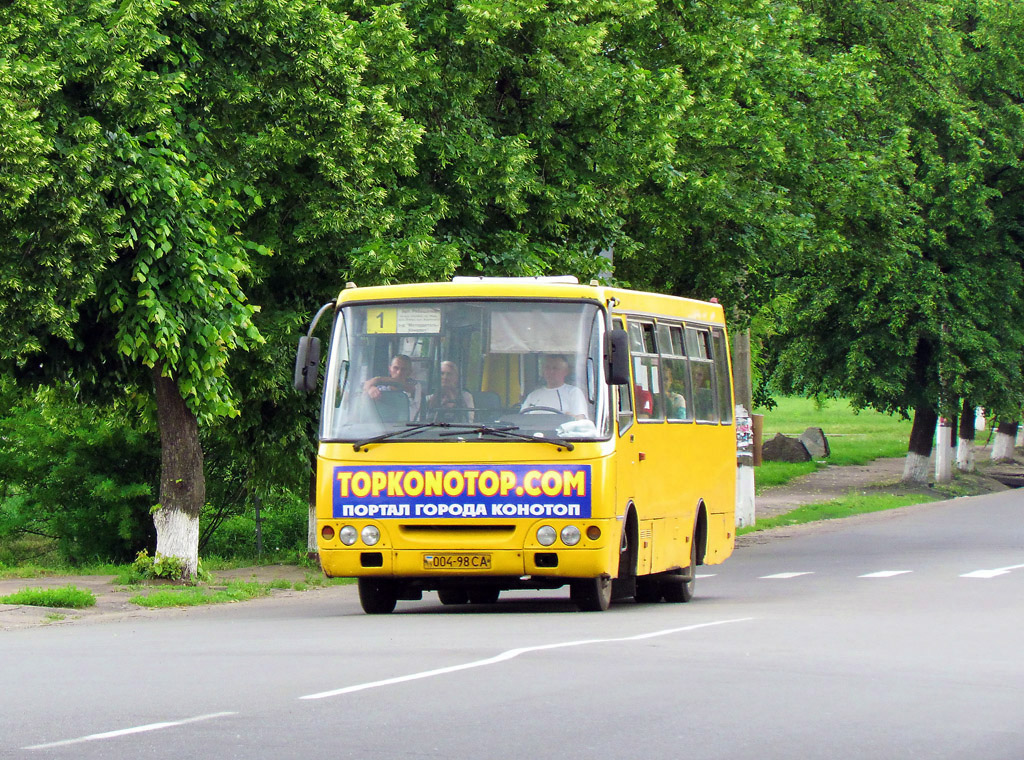Конотоп, Bogdan A09201 (LuAZ) No. 004-98 СА