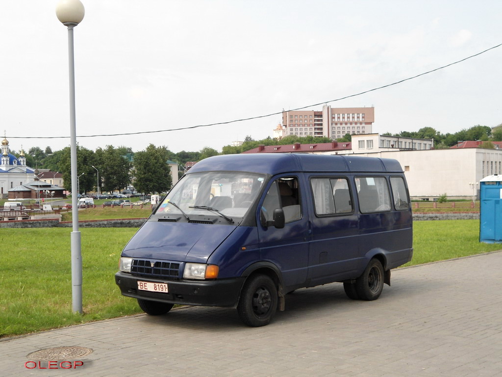 Вітебськ, ГАЗ-3221* № ВЕ 8191