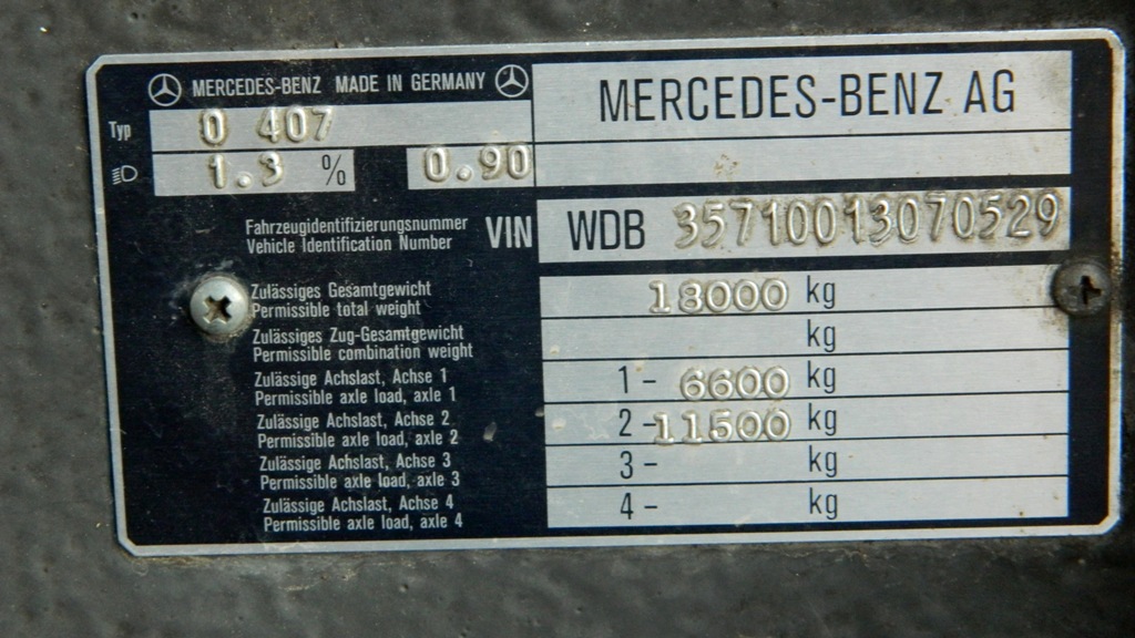 Kaliningrad, Mercedes-Benz O407 # 40