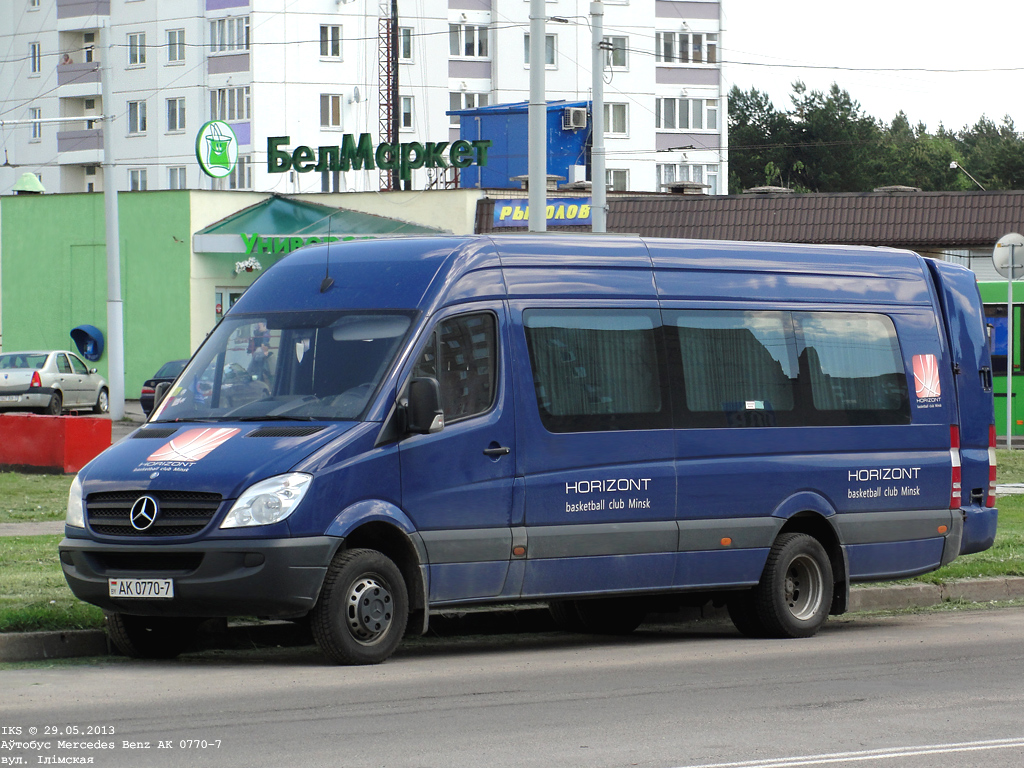 Minsk, Mercedes-Benz Sprinter # АК 0770-7