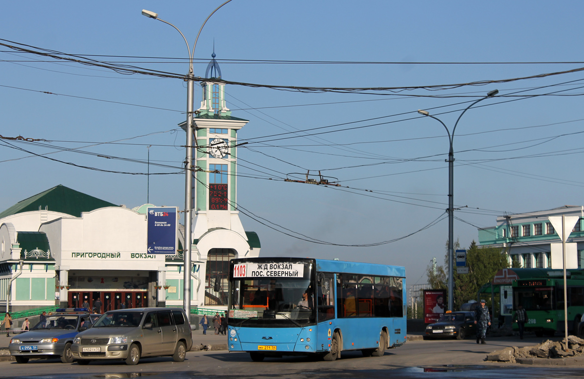 Novosibirsk, MAZ-206.060 № МУ 271 54
