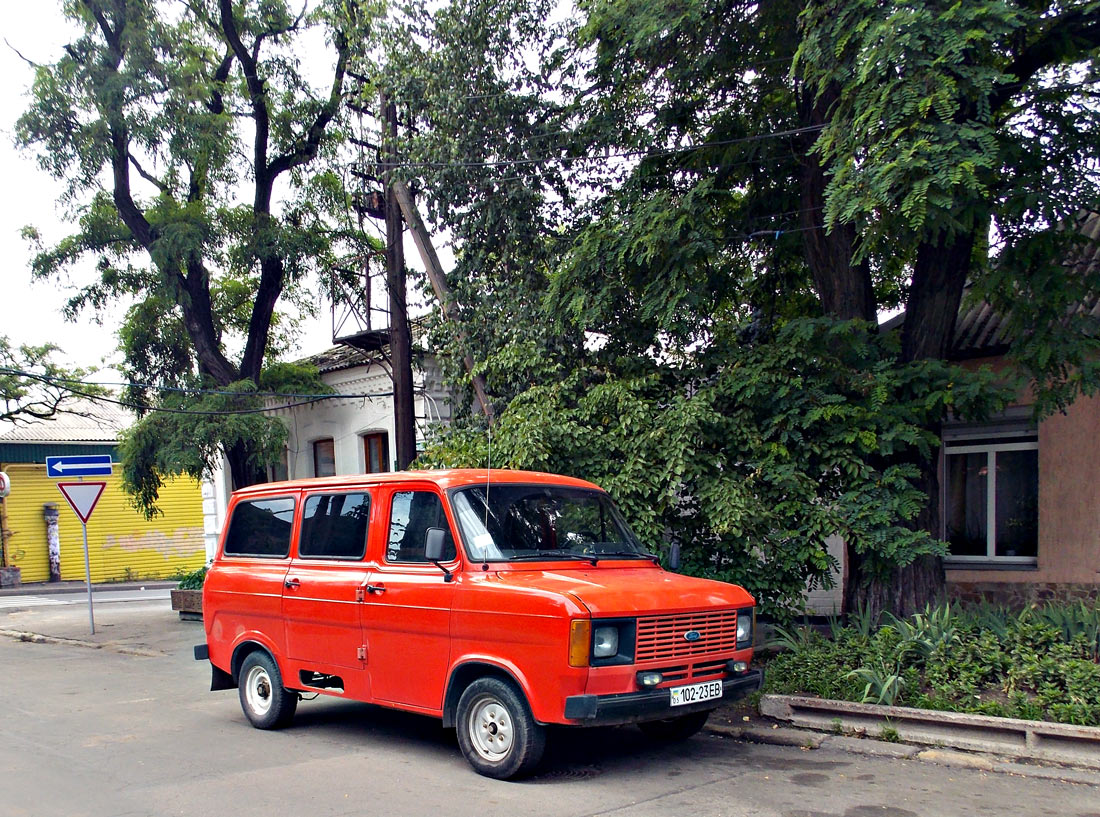 Donetsk, Ford Transit Mk III # 102-23 ЕВ