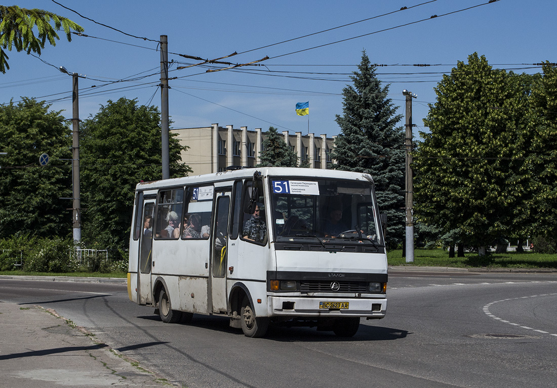 Lviv, BAZ-А079.14 "Подснежник" # ВС 2623 АА