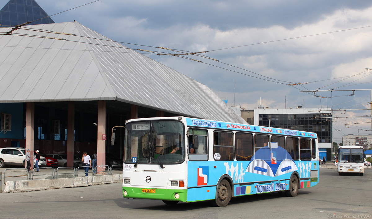 Chelyabinsk, LiAZ-5256.26 č. 5713