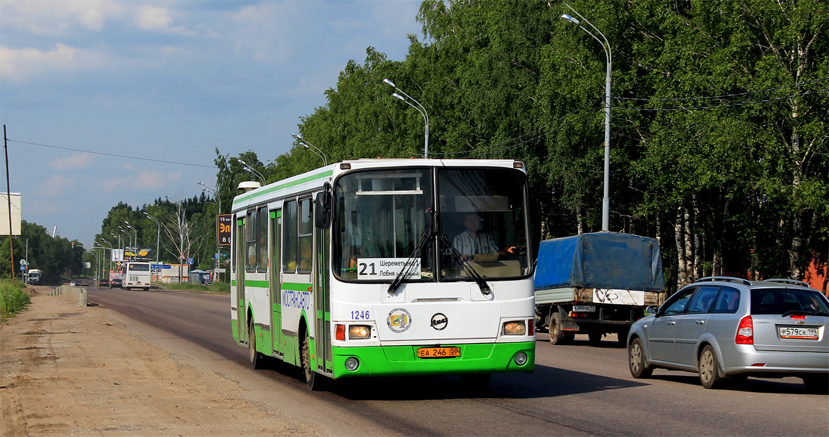 Khimki, LiAZ-5256.25 # 1246