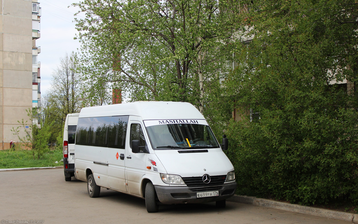 Chelyabinsk, Mercedes-Benz Sprinter 313CDI # Е 699 РА 174