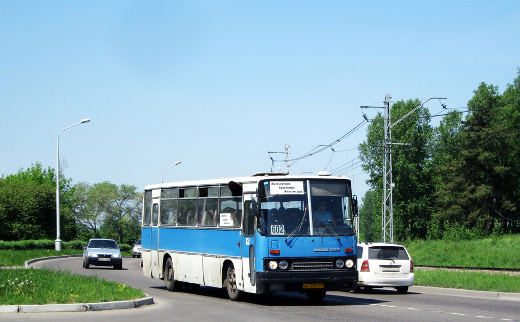 Zheleznogorsk (Krasnoyarskiy krai), Ikarus 256.74 # АЕ 233 24