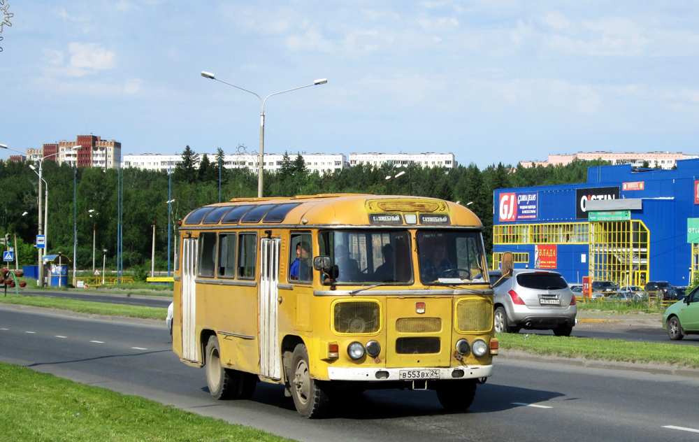 Zheleznogorsk (Krasnoyarskiy krai), PAZ-672М №: В 553 ВХ 24