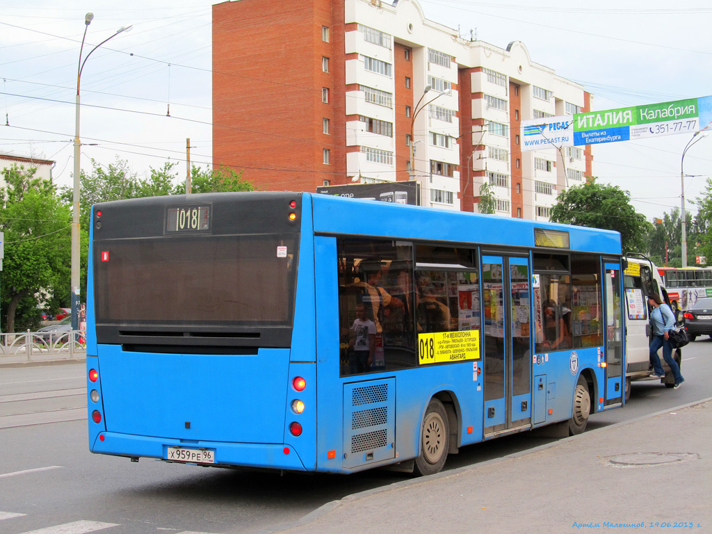 Ekaterinburg, MAZ-206.067 č. Х 959 РЕ 96