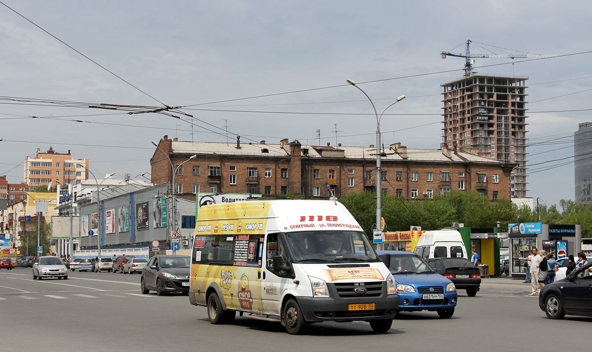 Новосибирск, Нижегородец-222702 (Ford Transit) № ТТ 928 54