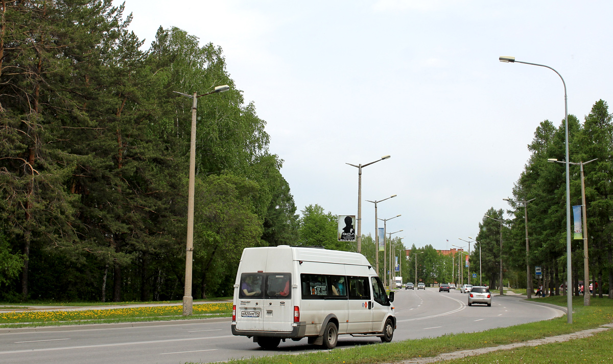 Novosibirsk, Nizhegorodets-222709 (Ford Transit) # В 820 ХМ 154