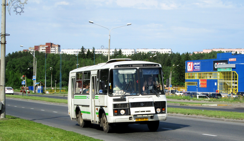 Zheleznogorsk (Krasnoyarskiy krai), PAZ-32054 (40, K0, H0, L0) Nr. АЕ 349 24